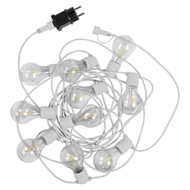 New Garden LED-Lichterkette Allegra (Außen, 8 m, Lichtfarbe: Neutralweiß)