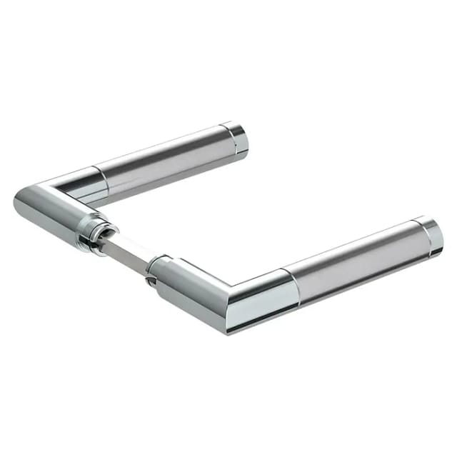 Diamond Doors Creative Drückerpaar Louisiana (Passend für: Glastüren, Edelstahl poliert-matt)
