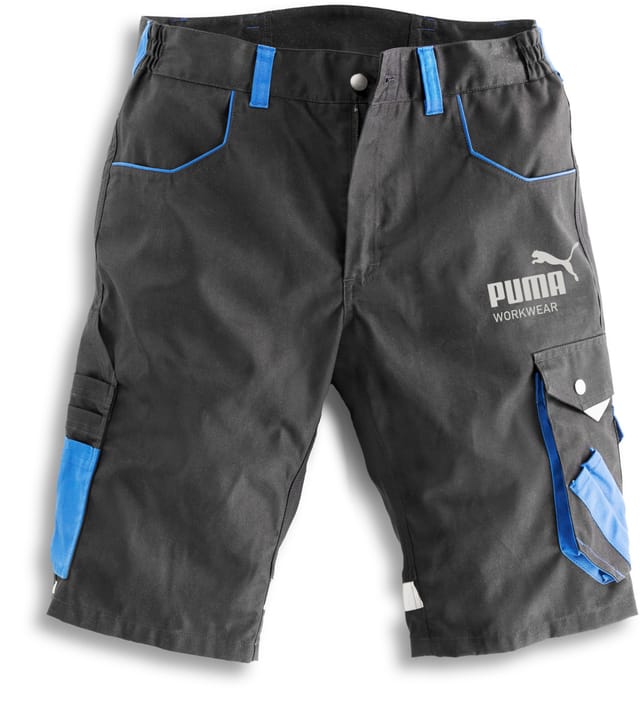 Puma Workwear Arbeitshose Champ (Konfektionsgröße: 46, Carbon/Blau, Gartenbauarbeiten)