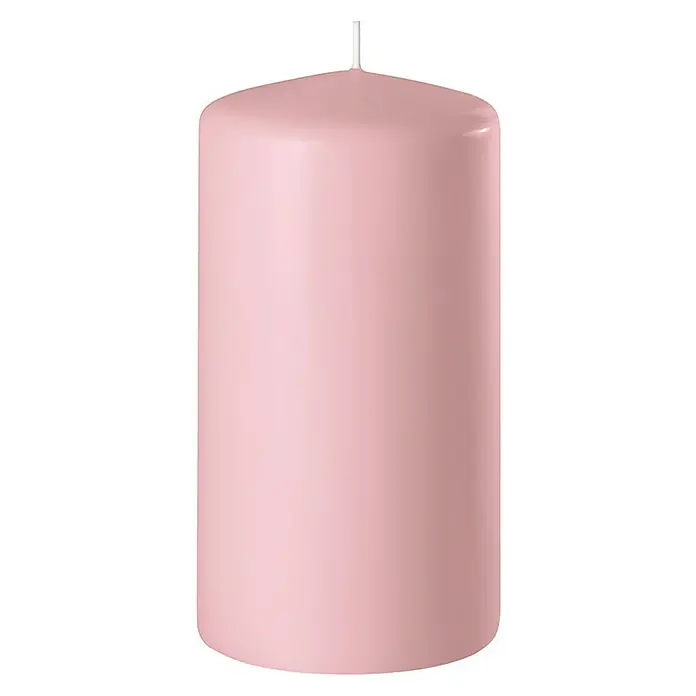 Stumpenkerze Safe (Ø x H: 6 x 8 cm, Antikrosa)