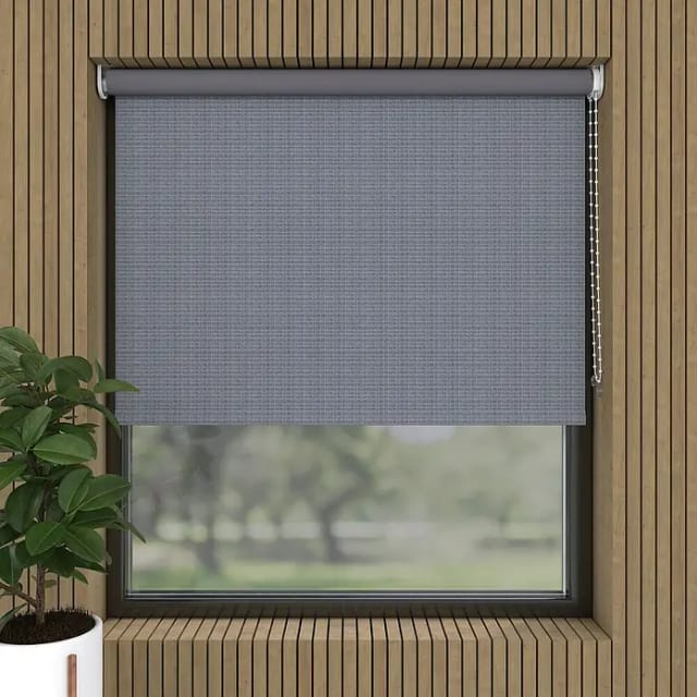 Rollo Nicole (B x H: 40 x 190 cm, Grau Struktur, Formen & Muster)