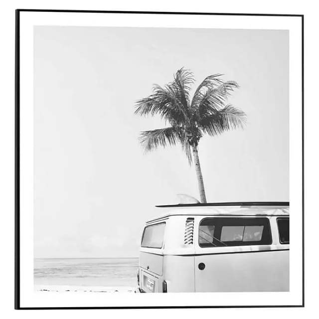 Reinders Bild Slim Frame Black (Summer Vibe, B x H: 50 x 50 cm)
