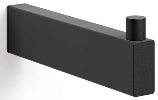Zack Linea Ersatzpapierrollenhalter (Länge: 13 cm, Schwarz, Matt)