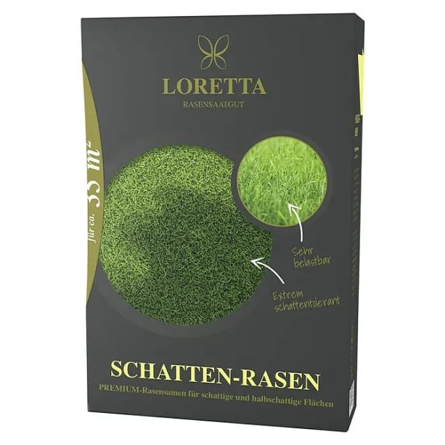 Loretta Rasensamen Schattenrasen (0,6 kg, 35 m²)