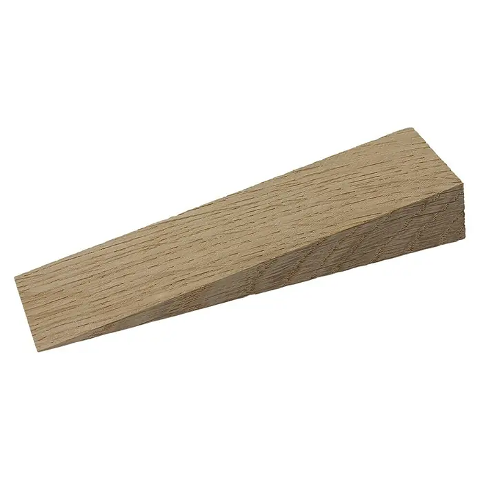 Holzkeil (23 x 8 x 4 cm, Buche, 1 Stk.)