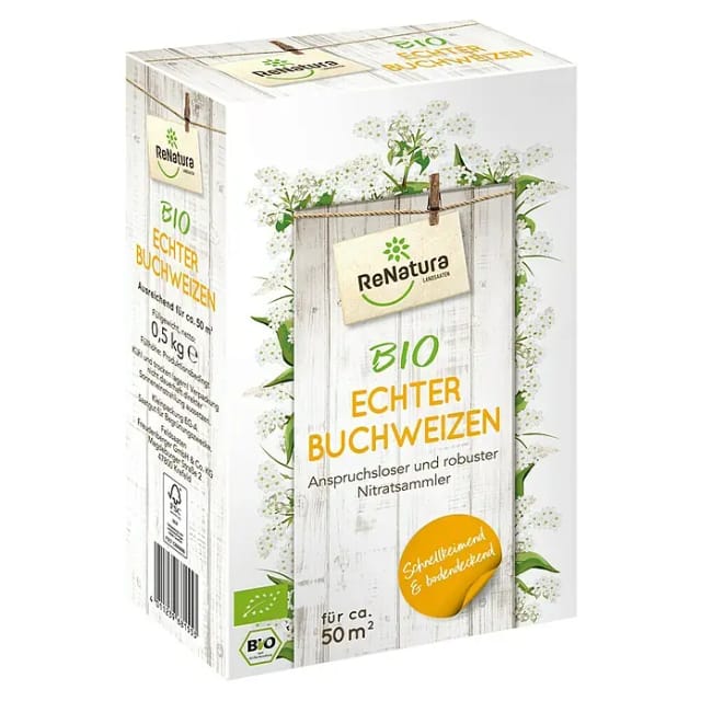 ReNatura Gründüngung (Echter Buchweizen, 50 m²)