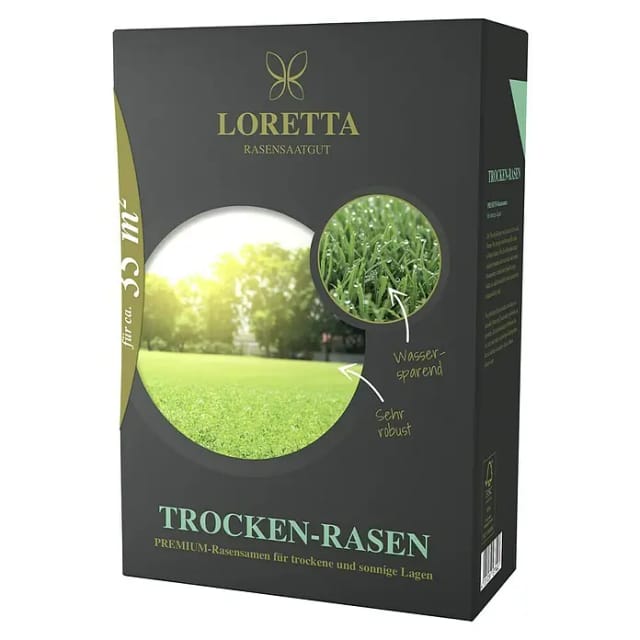 Loretta Rasensamen Trockenrasen (1,1 kg, 35 m²)