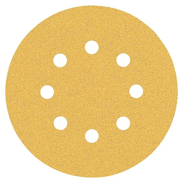 Craftomat Haftschleifscheiben (Körnung: 80, Durchmesser: 125 mm, 1 Stk.)