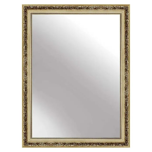 Rahmenspiegel Francesca (60,5 x 80,5 cm, Gold, Holz)