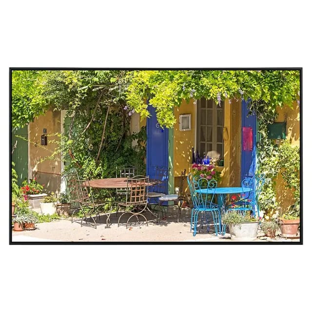 Papermoon Infrarot-Bildheizkörper Provence Cafe Shop (100 x 60 cm, 600 W)