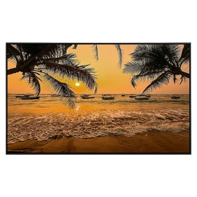Papermoon Infrarot-Bildheizkörper Sri Lanka Palm Beach (60 x 50 cm, 350 W)