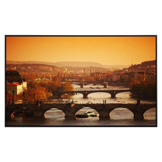 Papermoon Infrarot-Bildheizkörper Prager Sonnenaufgang (120 x 60 cm, 1.200 W)