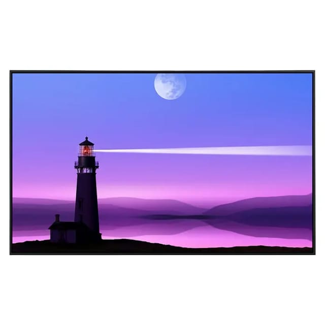 Papermoon Infrarot-Bildheizkörper Romantischer Leuchtturm (60 x 50 cm, 350 W)