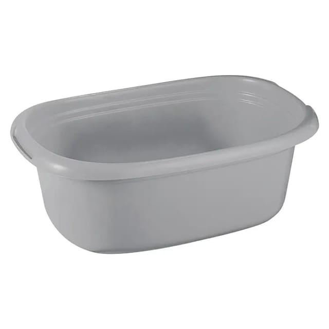 Sunware Wäschewanne Basic (L x B x H: 55 x 38 x 23 cm, Silber)