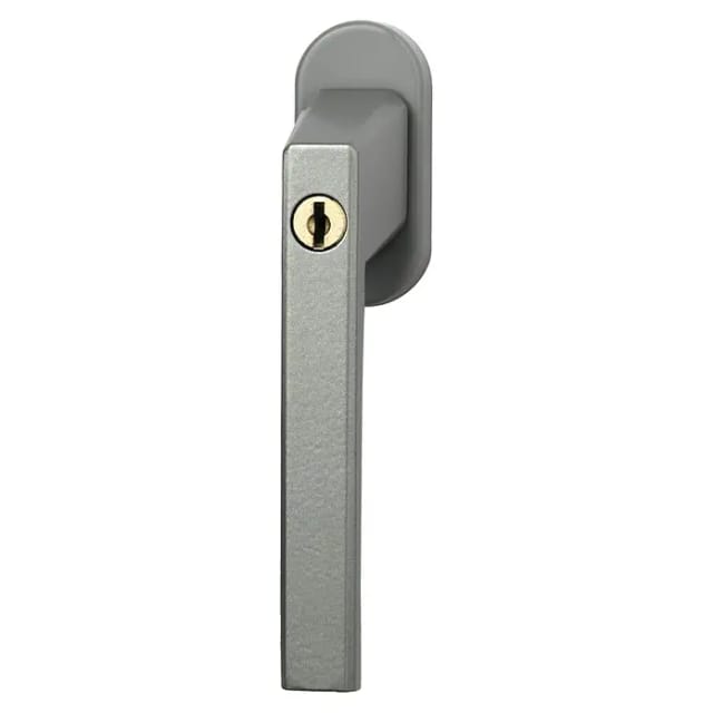Abus Fenstergriff FG 110 Gleichschließend (Silber, Abschließbar)