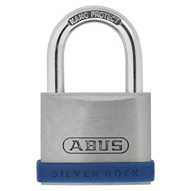 Abus Vorhängeschloss Silver Rock 5/40 Gleichschließend (B x H: 42,4 x 64,8 mm, Bügelstärke: 6,5 mm, Zink)