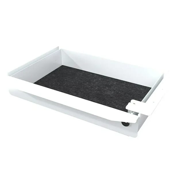 Unterbauschublade STORIT (L x B x H: 270 x 400 x 75 mm, Weiß)