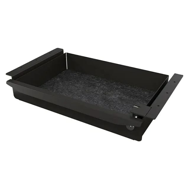 Unterbauschublade STORIT (L x B x H: 270 x 400 x 75 mm, Schwarz)