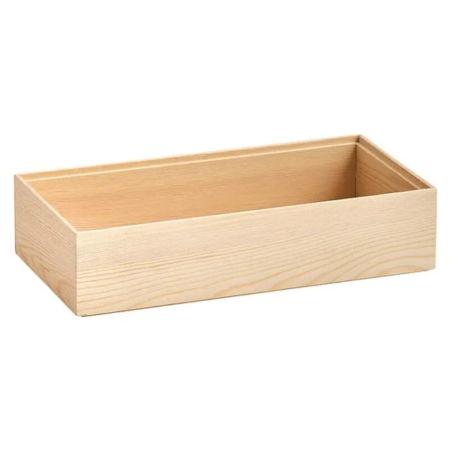 Zeller Present Aufbewahrungsbox (30 x 15 x 7 cm, Kiefer, Braun)