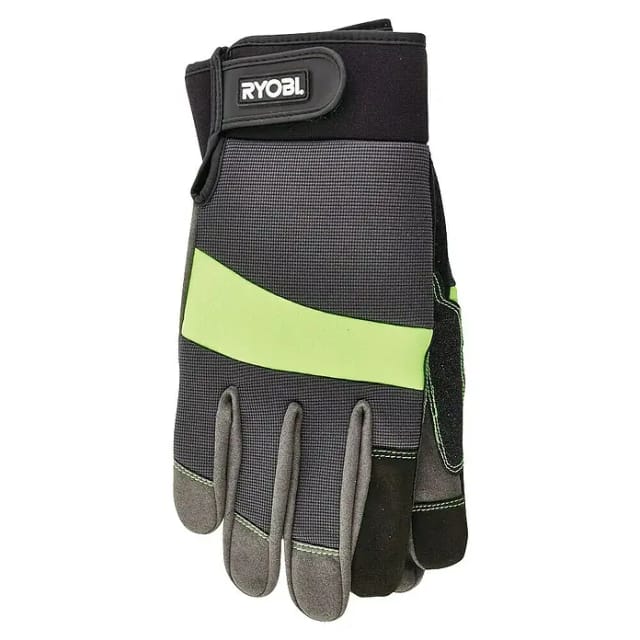 Ryobi Gartenhandschuhe RAC811M (M, Schwarz/Grün)