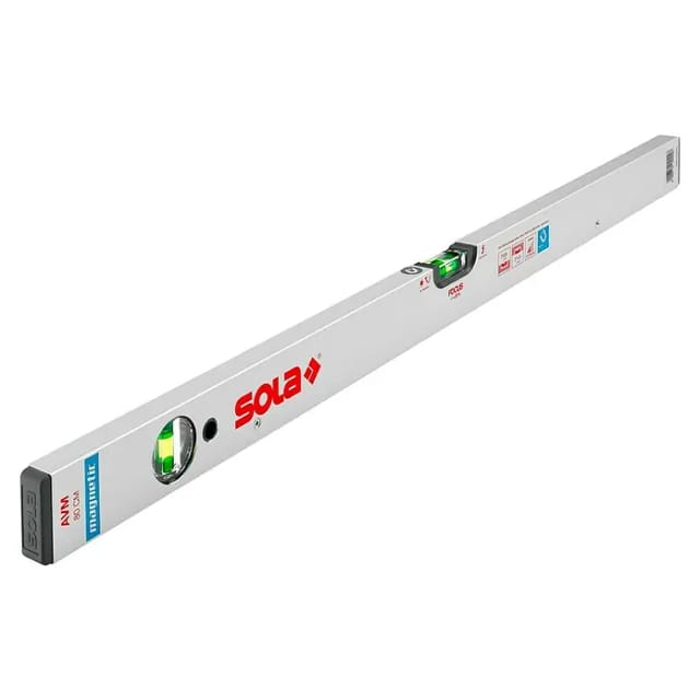 Sola Wasserwaage (Länge: 60 cm, Anzahl Libellen: 2 Stk., Magnet)