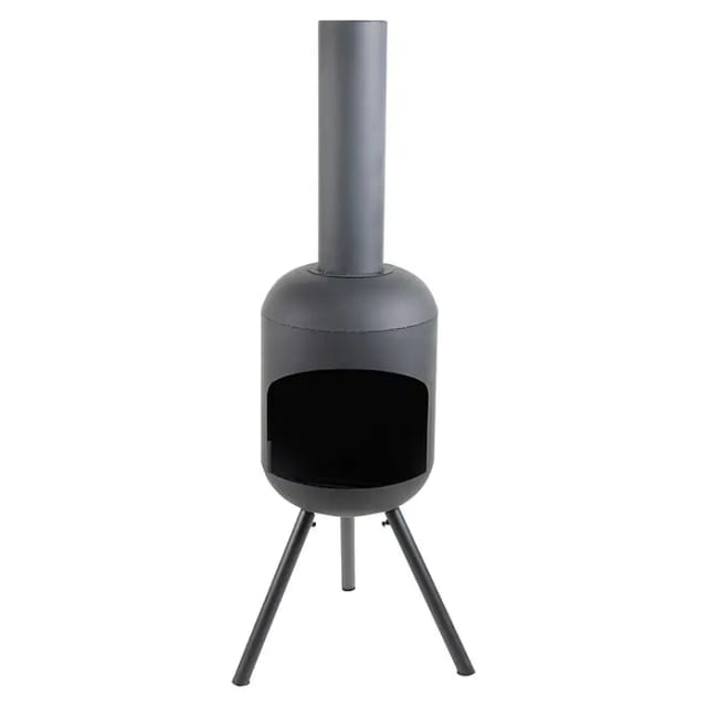 RedFire Gartenkamin Fuego (Ø x H: 40 x 148 cm, Stahl)