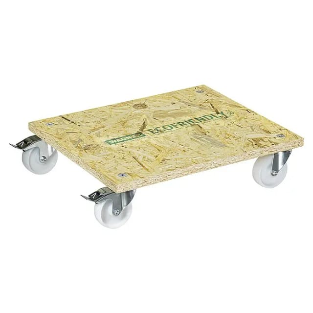 Wagner System Transportroller MM 1617 (L x B x H: 590 x 490 x 25 mm, Traglast: 400 kg, Holz)