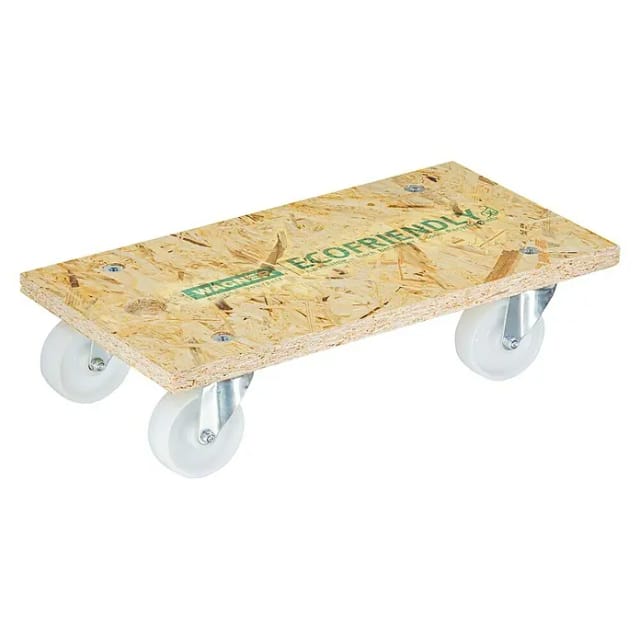 Wagner System Transportroller MM 1630 (L x B x H: 300 x 575 x 118 mm, Traglast: 400 kg, Holz)