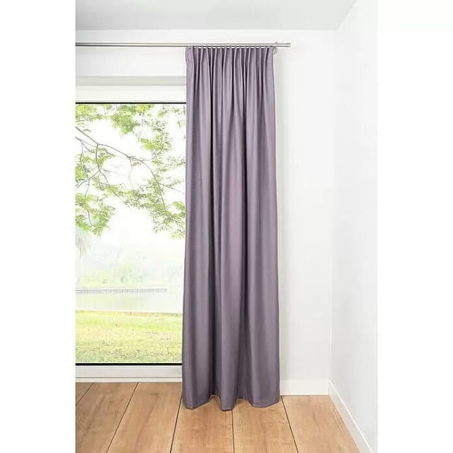 Schlaufenschal Leinen-Look (B x H: 135 x 245 cm, 100 % Polyester, Brombeere)