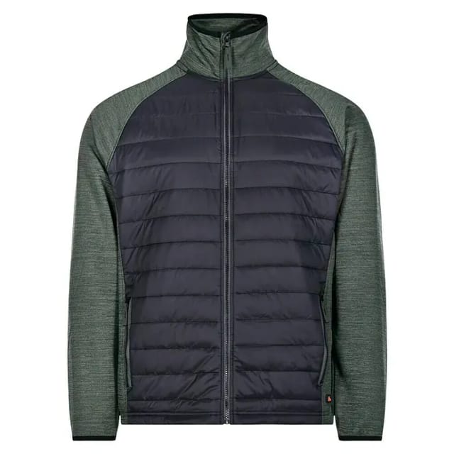 L.Brador Hybridjacke 6090P (Schwarz/Grün, S)