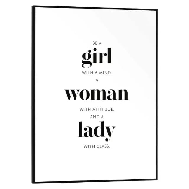 Reinders Bild Slim Frame Black (Classy, B x H: 30 x 40 cm)