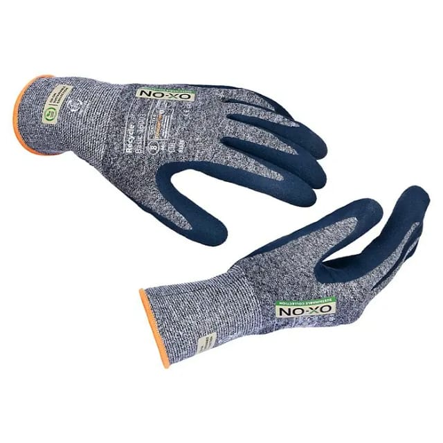 OX-ON Arbeitshandschuhe Recycle Basic 16003 (Grau, 9)