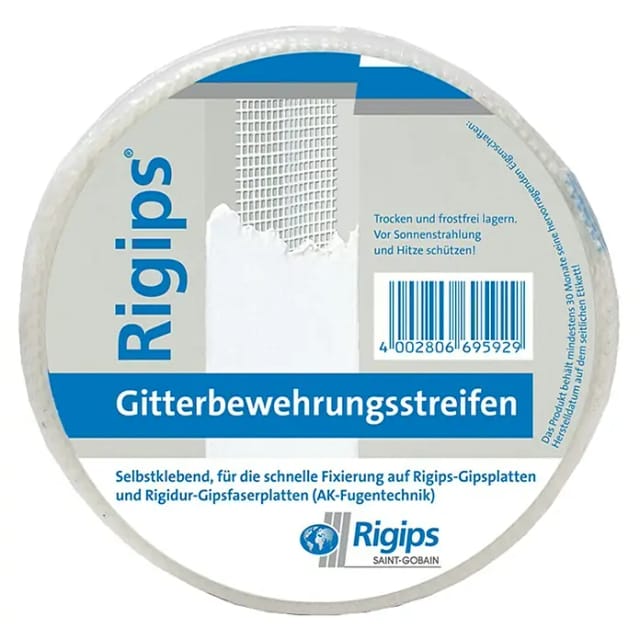 Rigips Gitterbewehrungsstreifen (90 m x 48 mm)