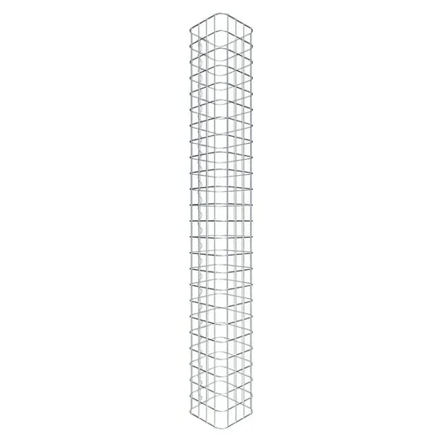 Gabiona Gabionensäule (22 x 22 x 120 cm, Stahl, Maschenbreite: 50 mm, Maschenhöhe: 50 mm)
