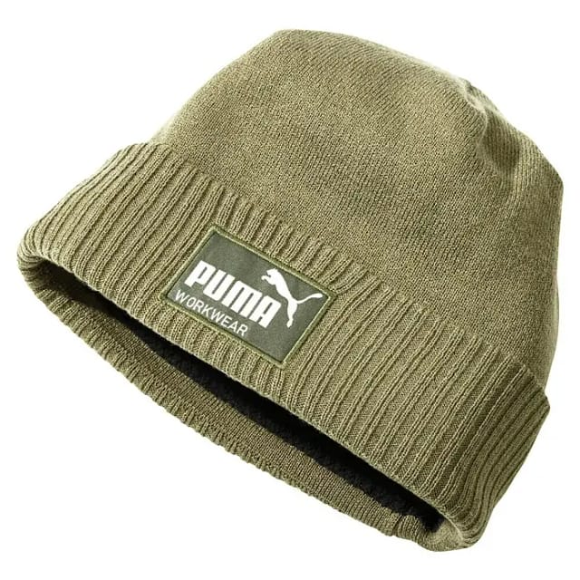 Puma Workwear Strickmütze Champ (Oliv, Größe: Einheitsgröße)