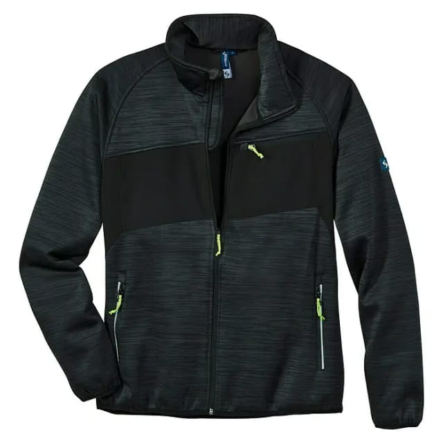 Scheibler Strick-Softshell-Jacke Steinbach (Anthrazit/Schwarz, XXL)