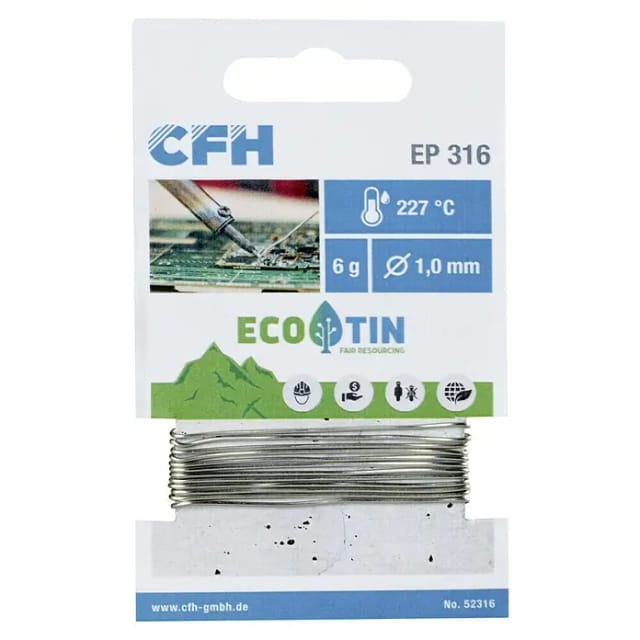 CFH Elektroniklot ECO 316 (Durchmesser: 1 mm, 6 g)