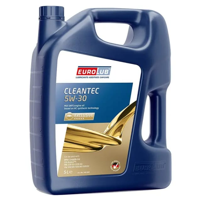 EuroLub Motoröl Cleantec (5W-30, C2, 5 l)