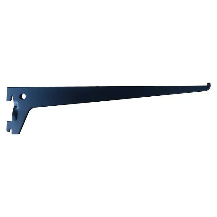 Regalux Träger S 50 (Länge: 15 cm, Schwarz)