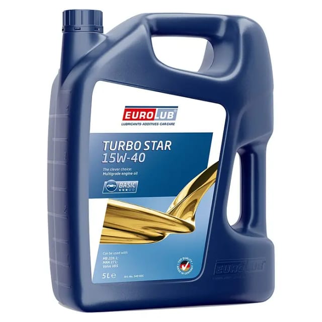 EuroLub Mehrbereichsöl Turbo Star (15W-40, 5 l)
