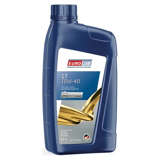 EuroLub Leichtlaufmotorenöl GT (10W-40, A3, 1 l)