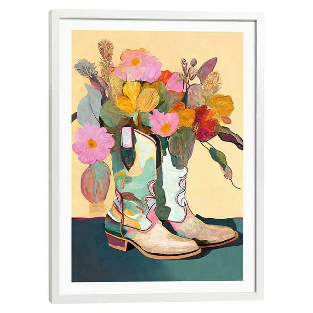 Reinders Bild Modern Frame (Flower Boots, B x H: 50 x 70 cm)