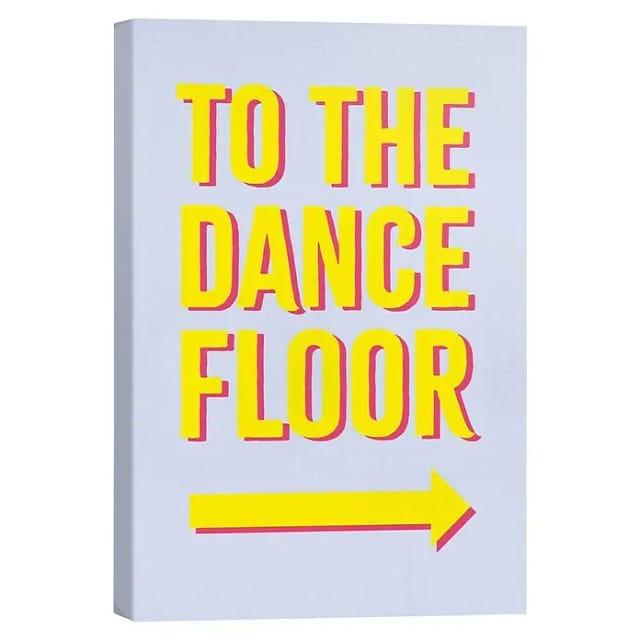 Reinders Leinwandbild Giclee on Canvas (To the Dance Floor, B x H: 20 x 30 cm)