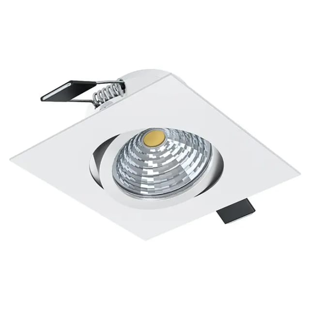 Eglo LED-Einbauleuchte SALICETO (Warmweiß, Weiß, 8,8 x 8,8 x 4,2 cm)