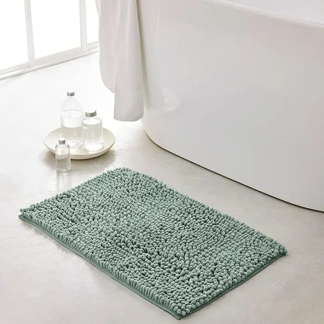 Badteppich Bubble (45 x 75 cm, Celadon, 100% Polyester)