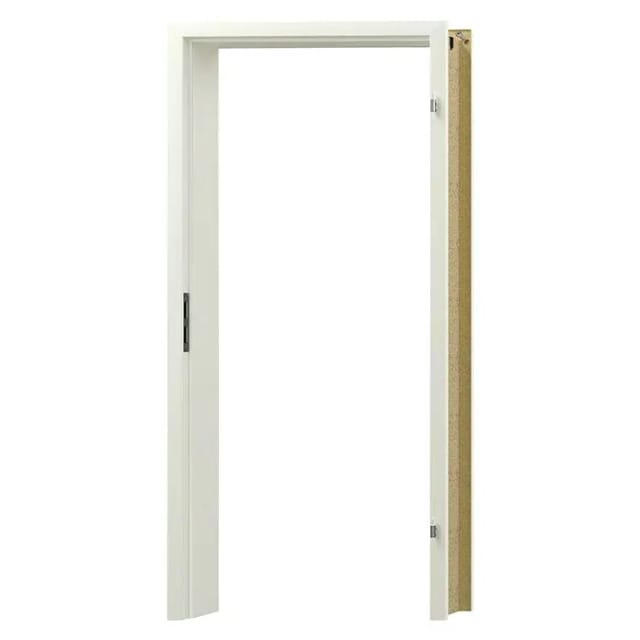 GetaDoor Laminit Türzarge GL 222 (985 x 1.985 mm, Wandstärke: 185 mm, DIN Anschlag: Rechts, Arctic Weiß)