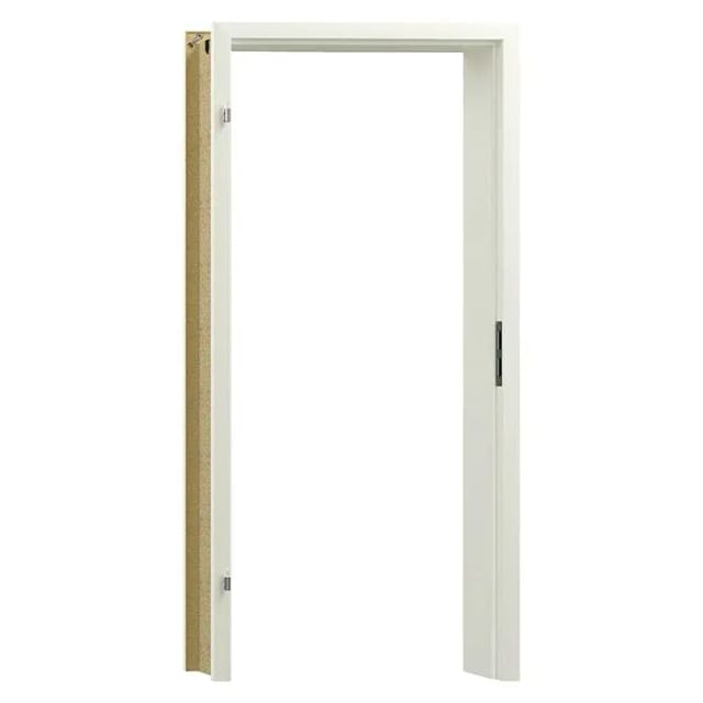 GetaDoor Laminit Türzarge GL 222 (735 x 1.985 mm, Wandstärke: 330 mm, DIN Anschlag: Links, Arctic Weiß)