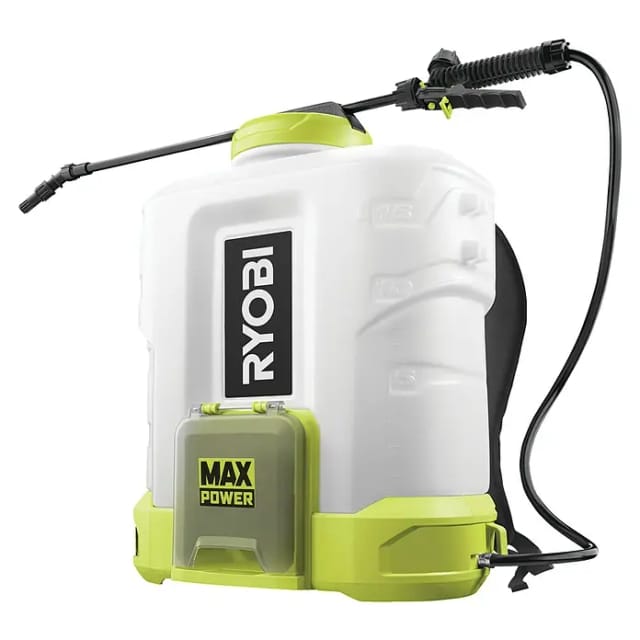 Ryobi Max Power Akku-Drucksprühgerät 36V RY36BPSA-0 (36 V, Li-Ionen, Ohne Akku, Betriebsdruck: 1,3 bar - 6,4 bar)