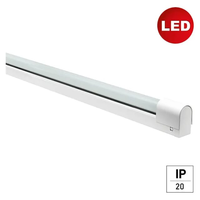 E2 elektro LED-Lichtleiste move² (L x B x H: 610 x 32 x 53 mm, Lichtfarbe: Neutralweiß, 220 V - 240 V, 1 Stk., 9 W)
