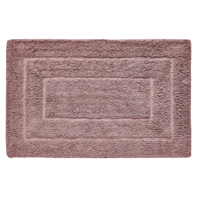 Badteppich Havanna (50 x 80 cm, Rostrot, Border, 80% Baumwolle, 20% Polyester)